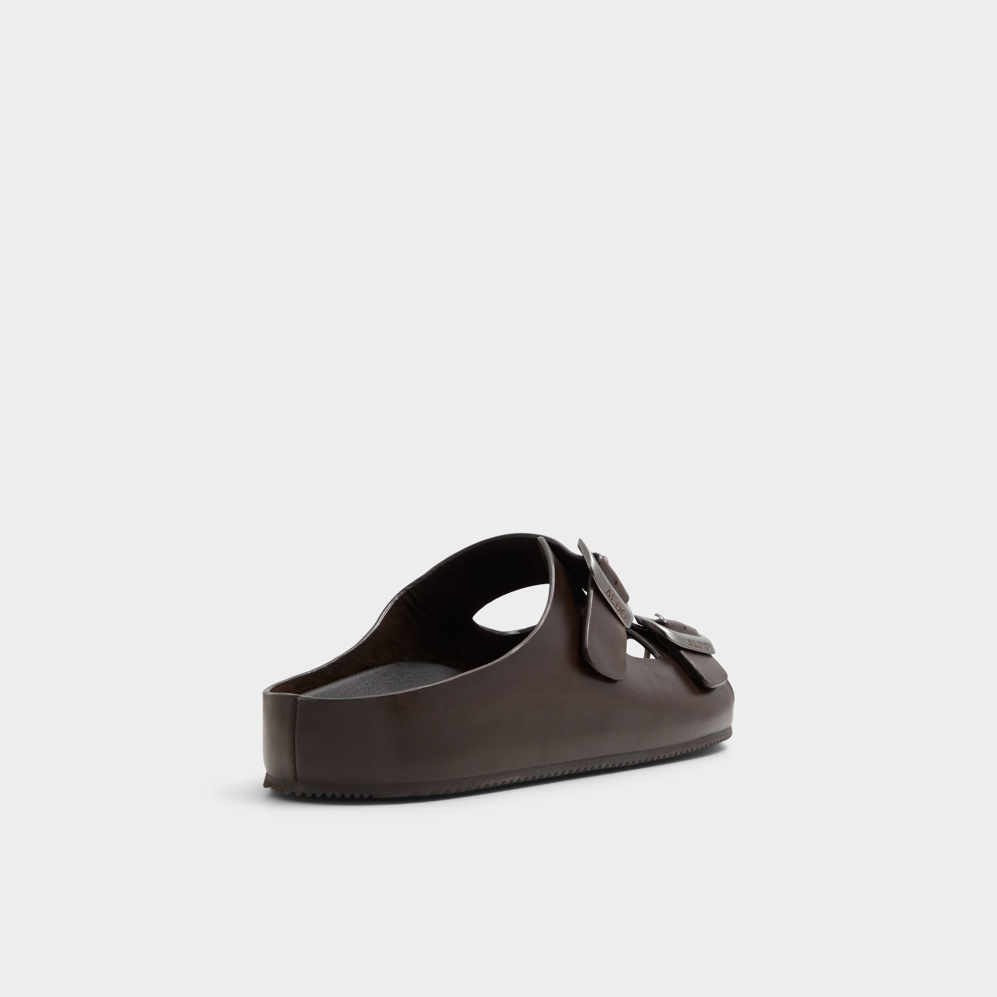 Kennebunk Dark Brown Men's Slides - Slide sandal