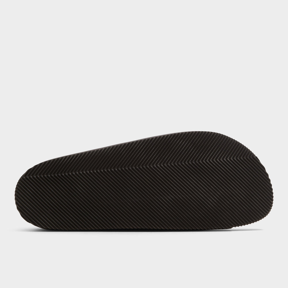 Kennebunk Dark Brown Men's Slides - Slide sandal
