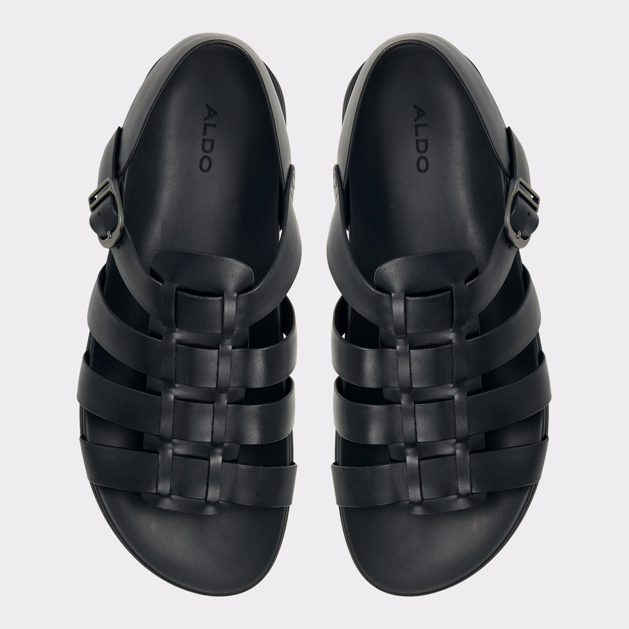 Canal in Other Black - Flat sandal