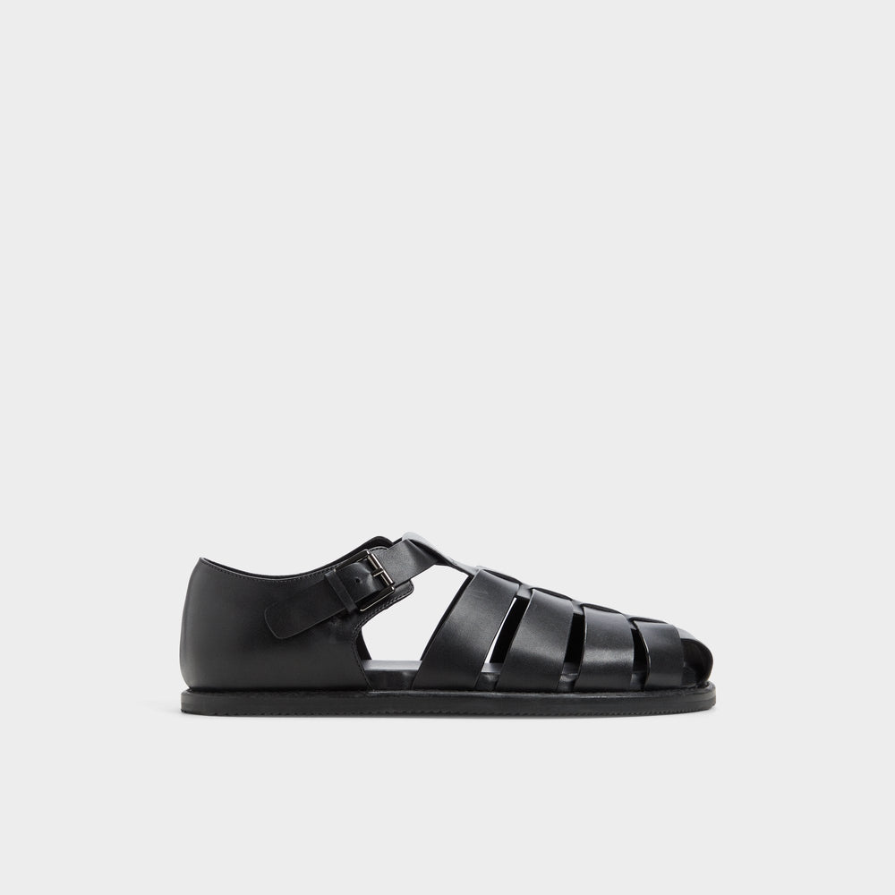 Wildhaven Black Men's Sandals & Slides - Flat sandal