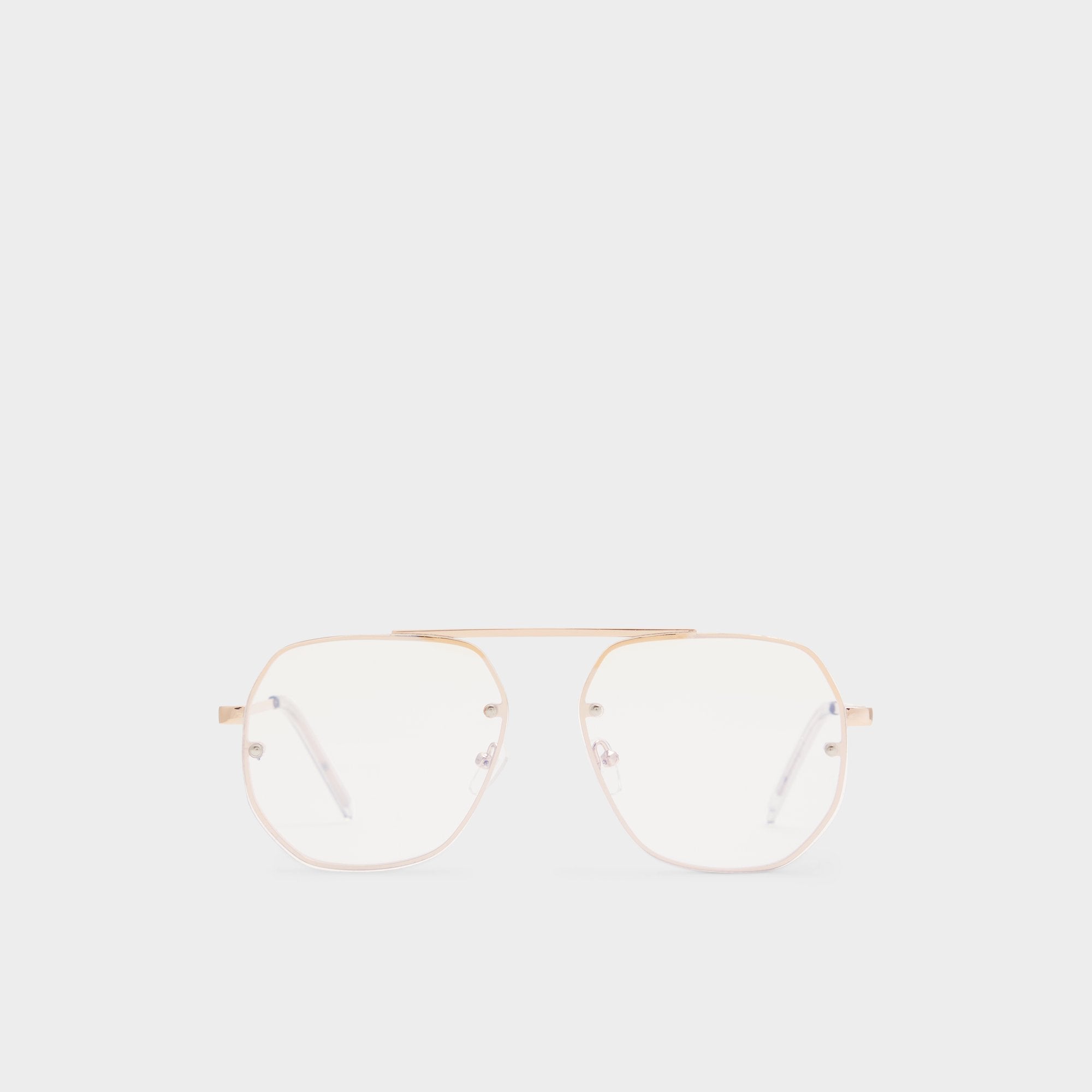 Diprion Gold Men's Aviator - Non-prescription reading glasses