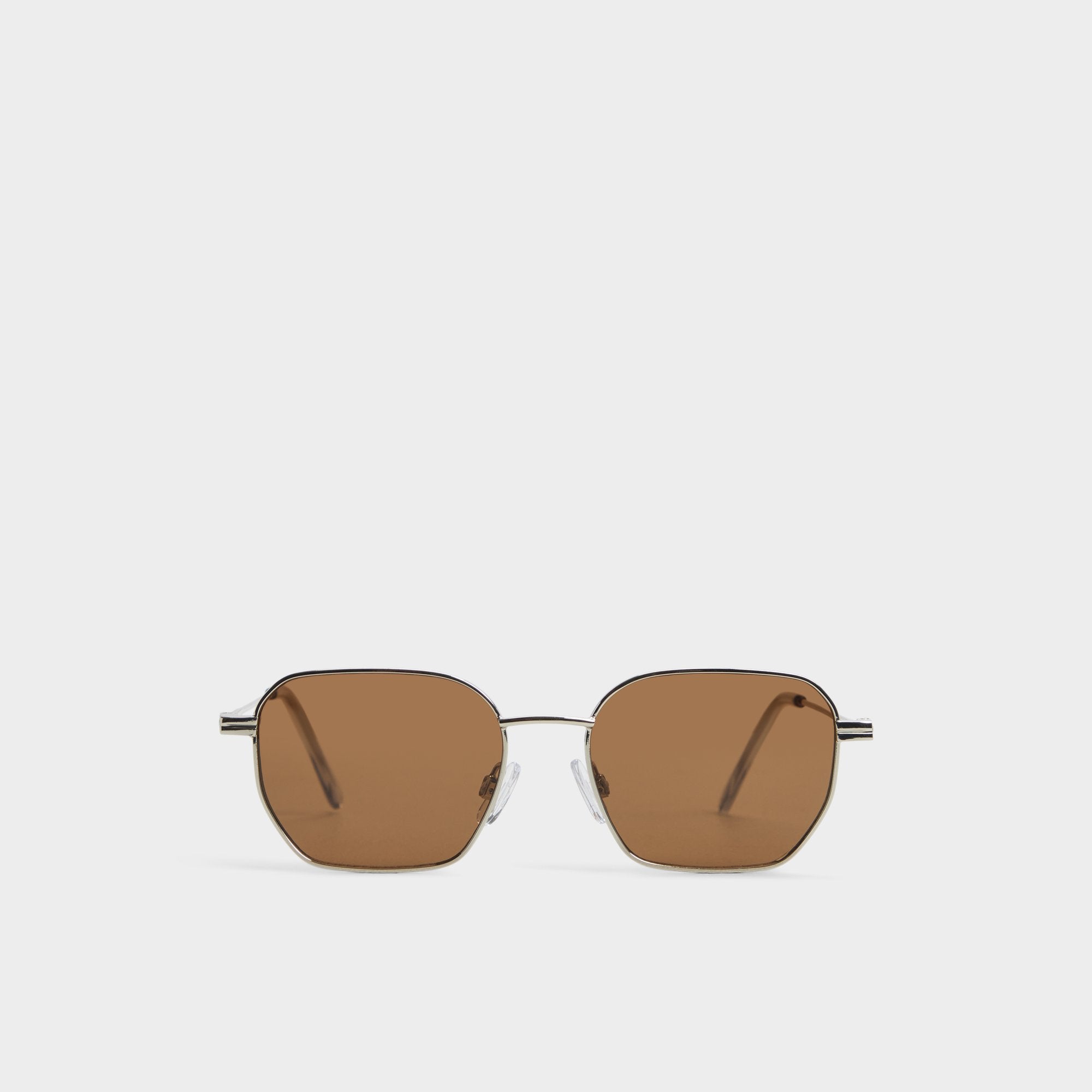 Flyynn in Silver - Rectangle sunglasses