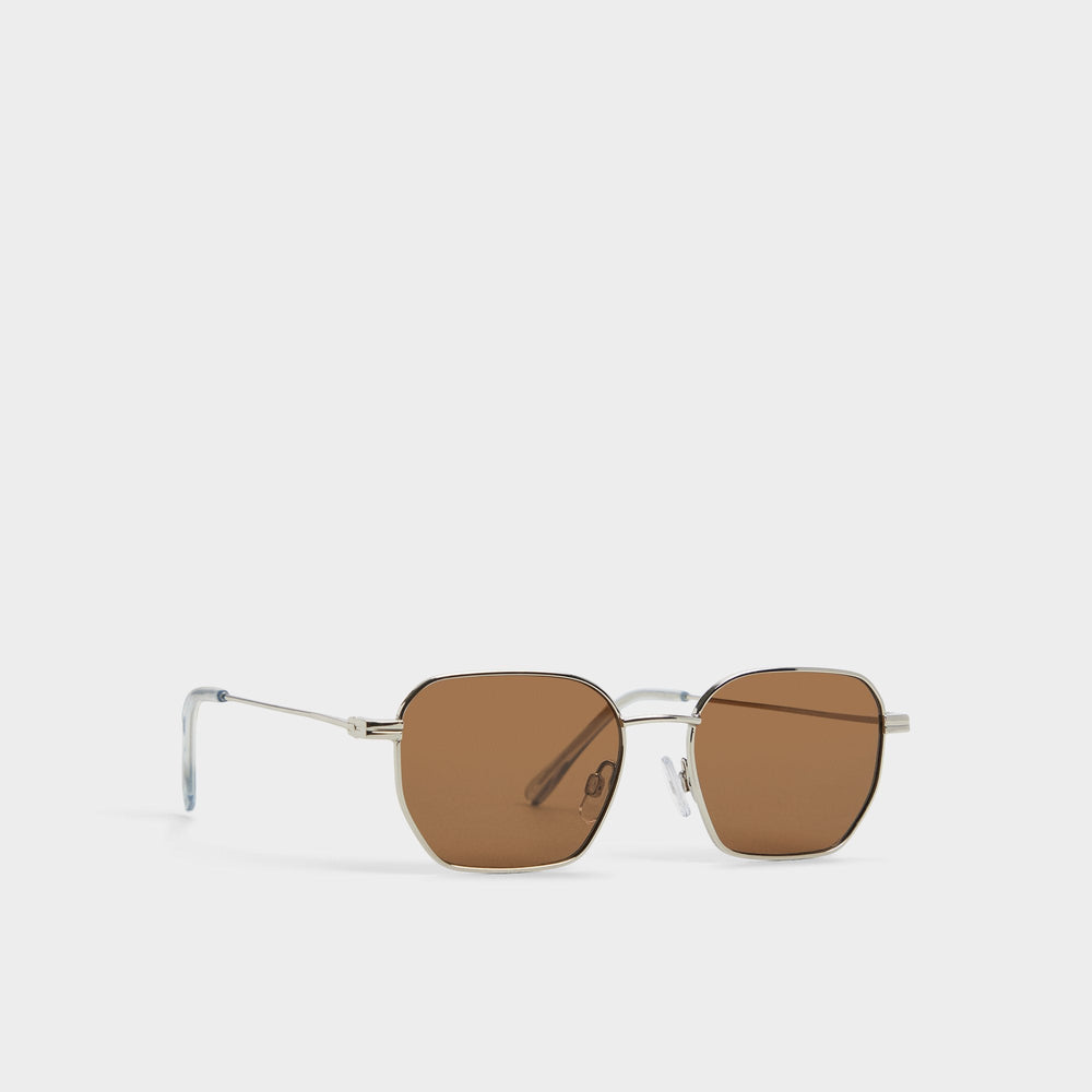 Flyynn in Silver - Rectangle sunglasses