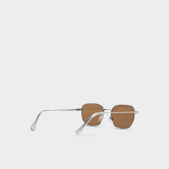 Flyynn in Silver - Rectangle sunglasses