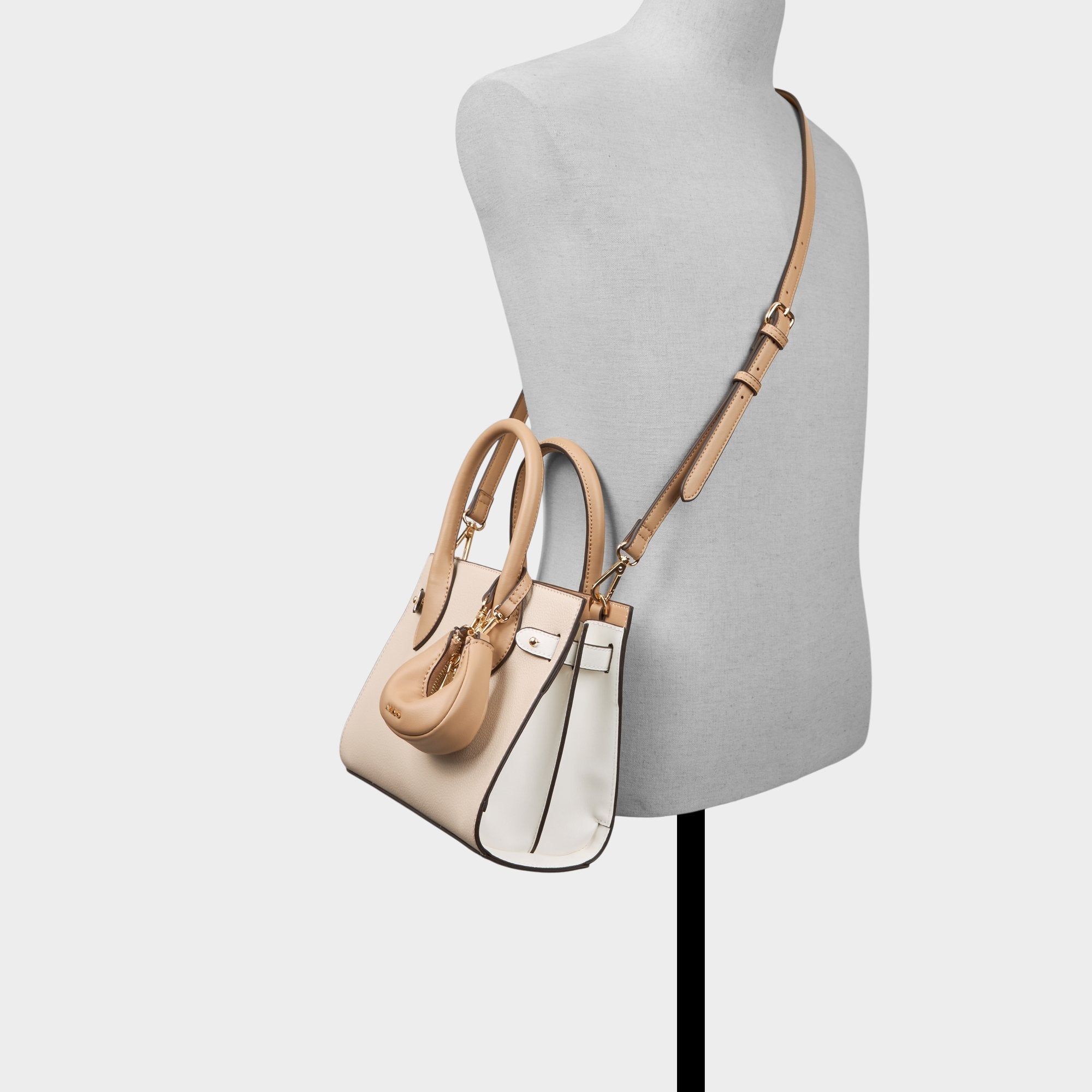 Auraliee in Bone - Satchel bag