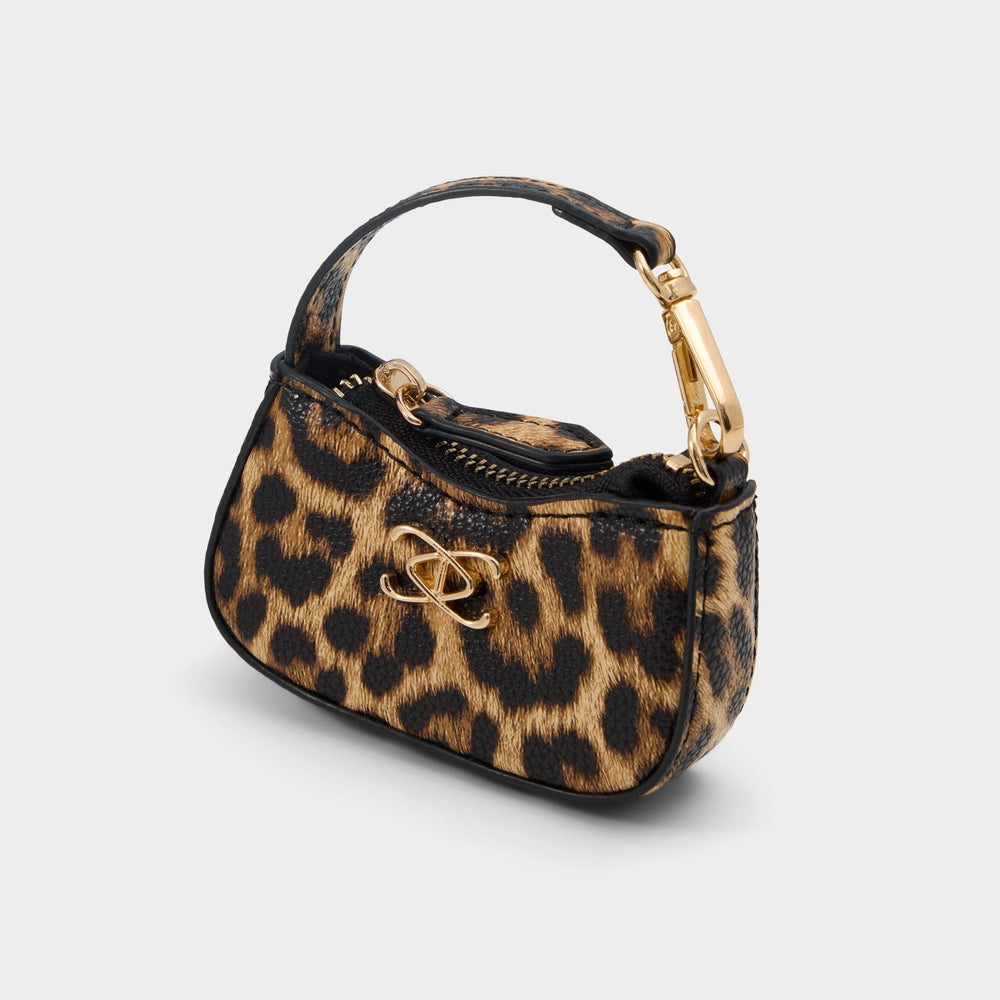 Miniccharlii in Brown Multi - Bag charm