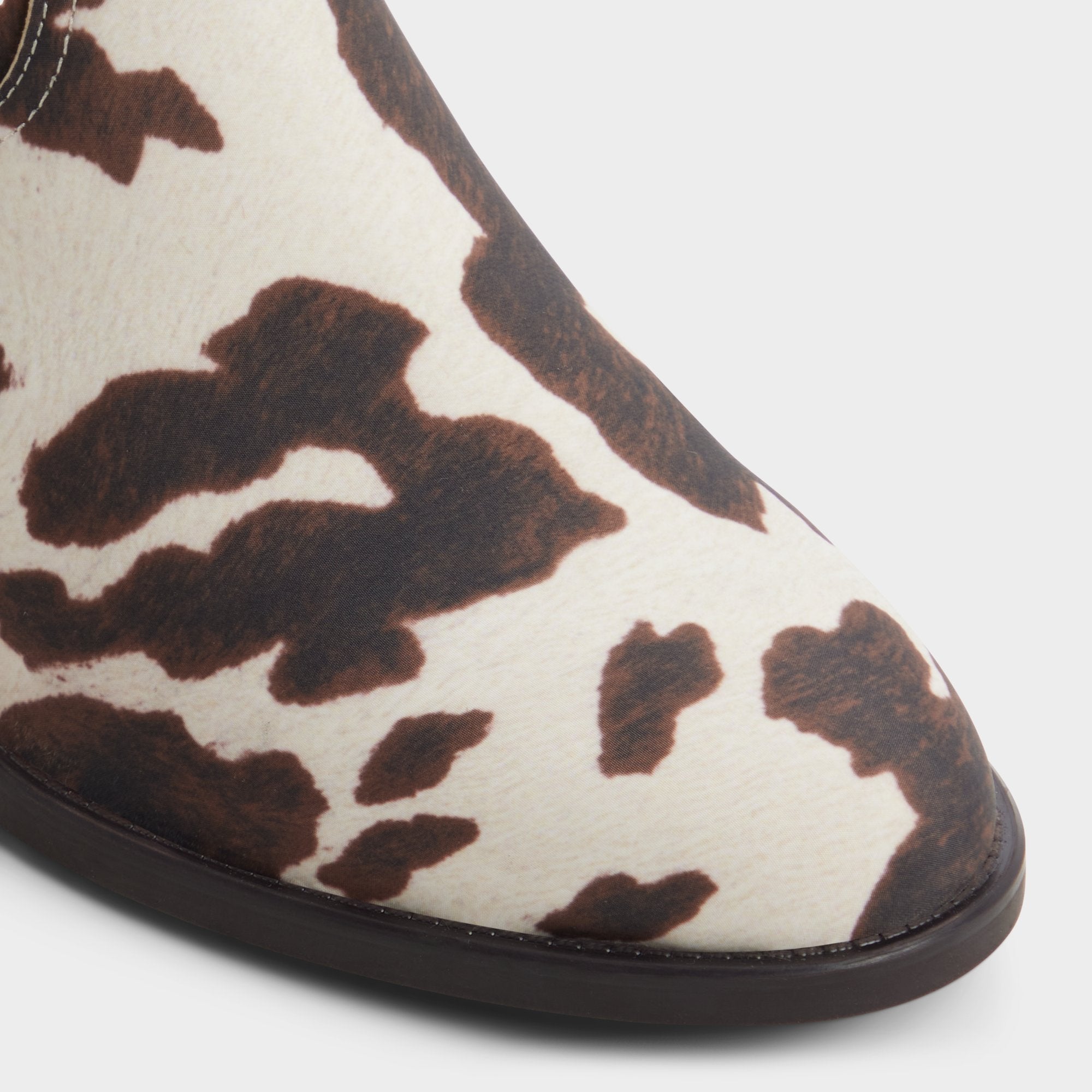 Kaydia in Open Brown 14179225 - Western knee-high boot, Block heel