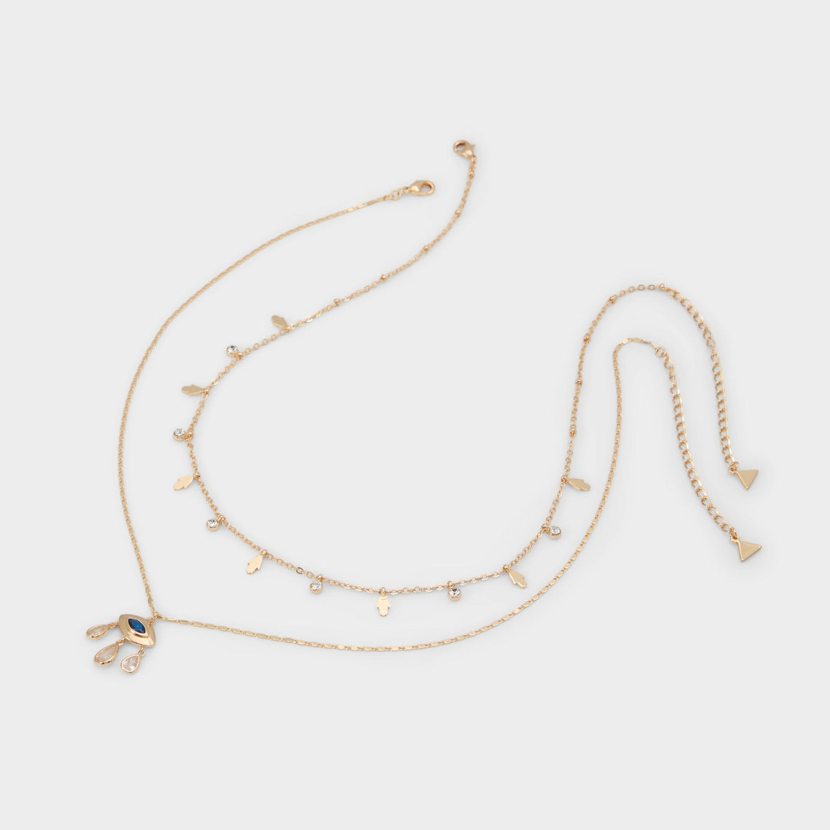 Protrectra in Light Blue - Layered necklace