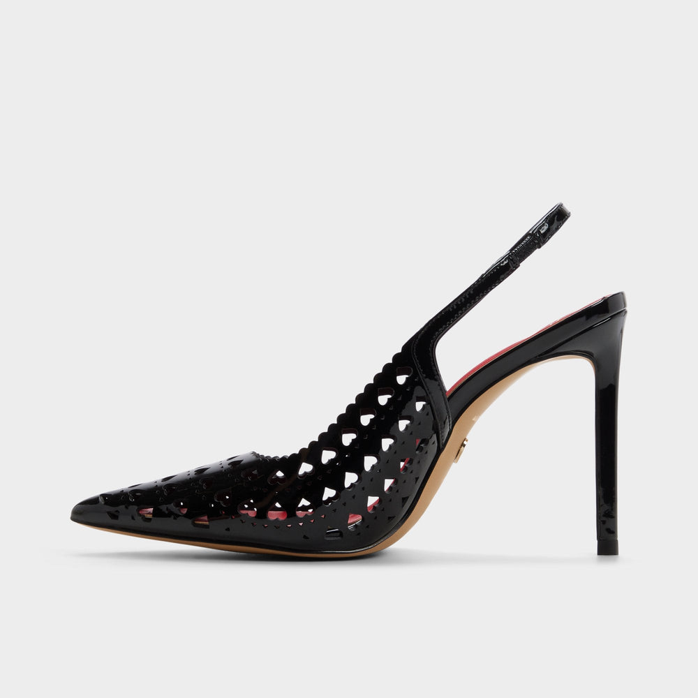Lovesling in Black - Sling back high heel, Stiletto heel