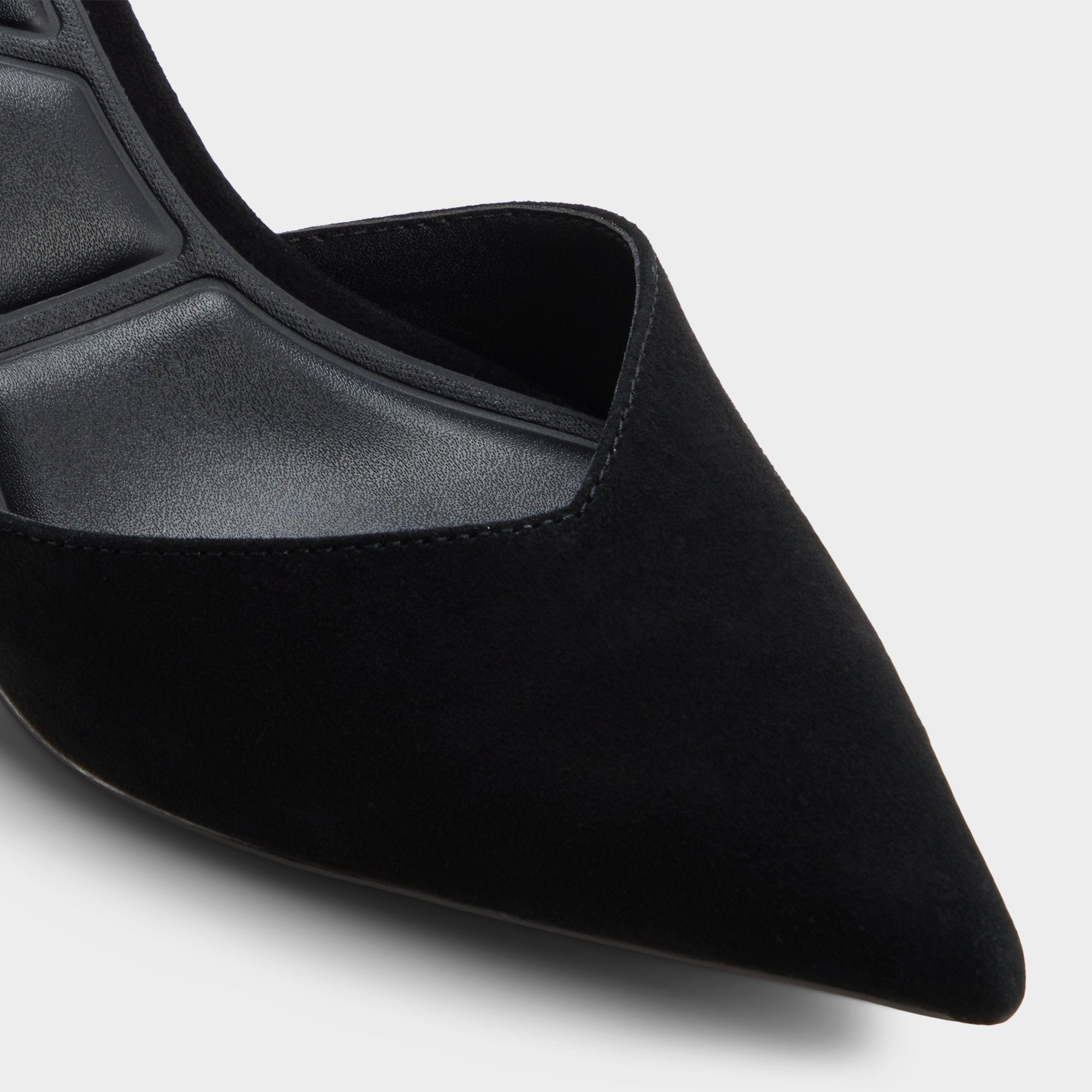 Re in Jessica Black - Sling back high heel, Stiletto heel