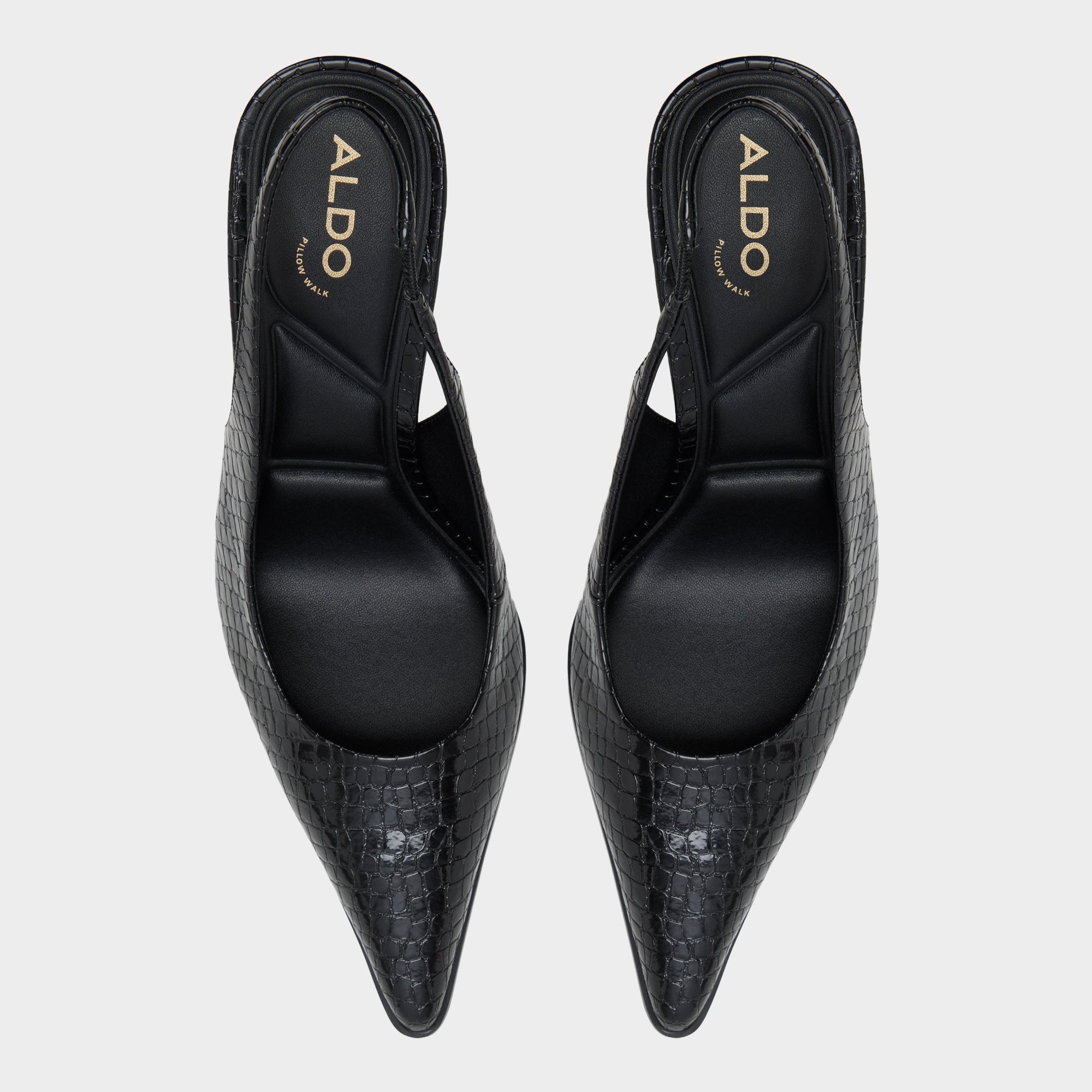 Re in Samantha Other Black - Sling back high heel, Stiletto heel