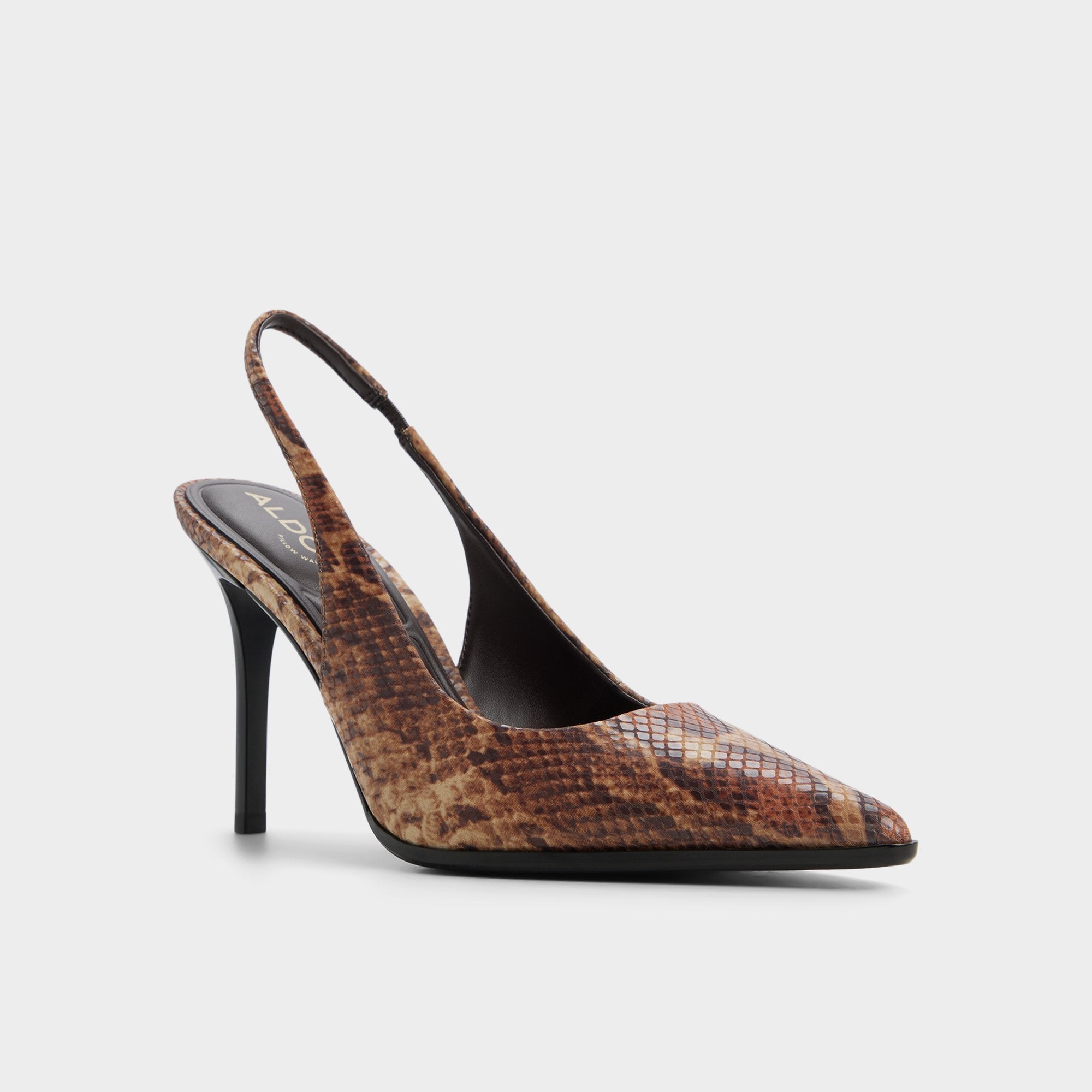 Re in Samantha Brown Multi - Sling back high heel, Stiletto heel