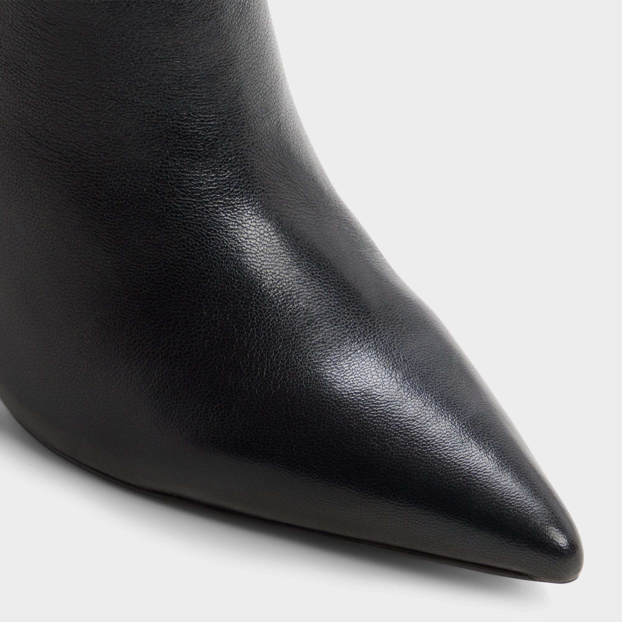 Holiis in Other Black - Knee-high boot, Stiletto heel