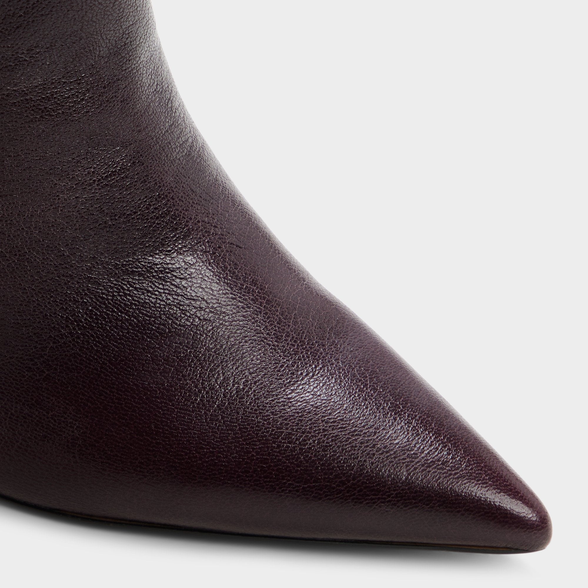 Holiis in Bordo - Knee-high boot, Stiletto heel