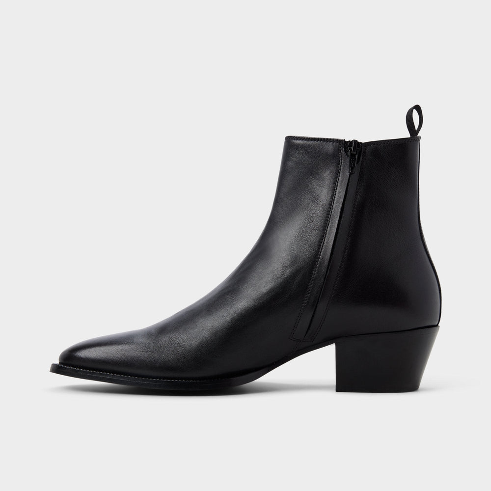 Jako in Black - Chelsea boot, Block heel