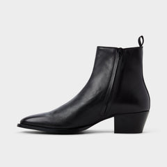 Jako in Black - Chelsea boot, Block heel