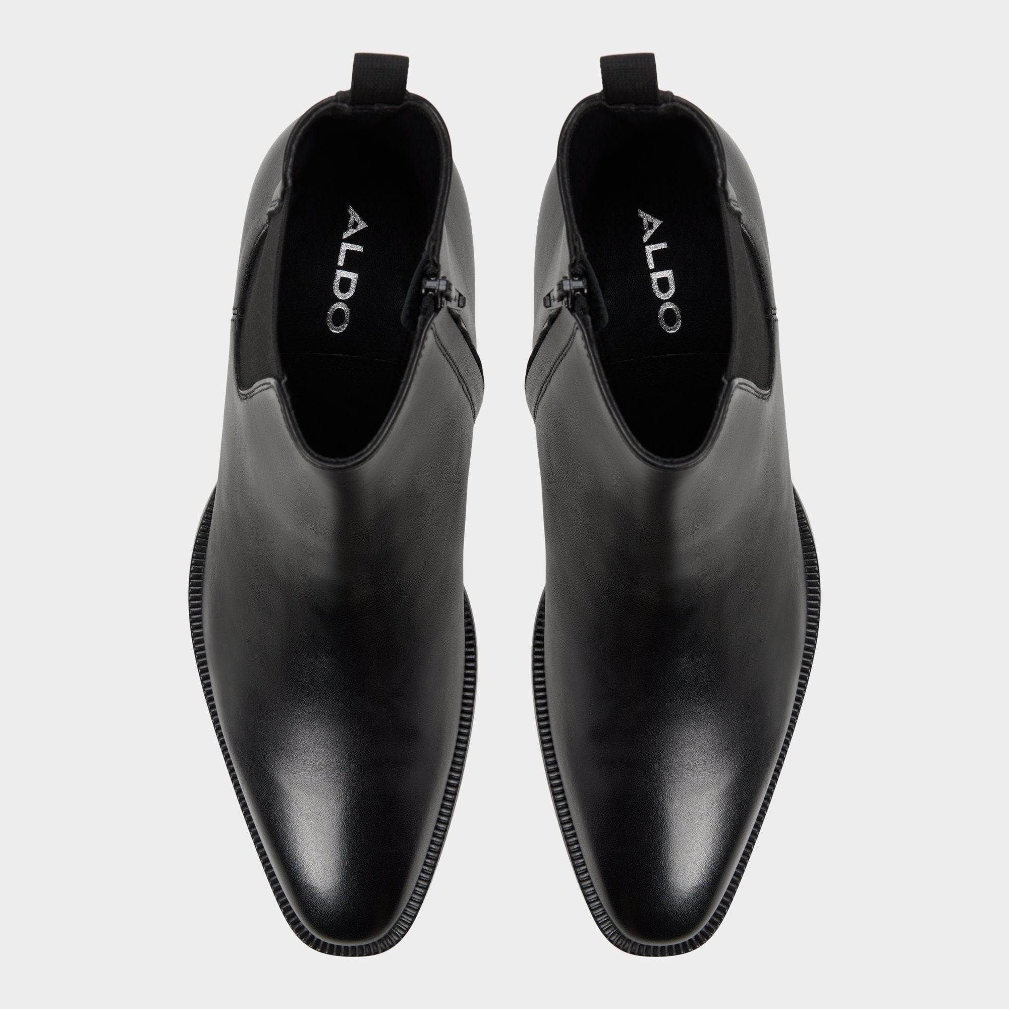 Jako in Black - Chelsea boot, Block heel