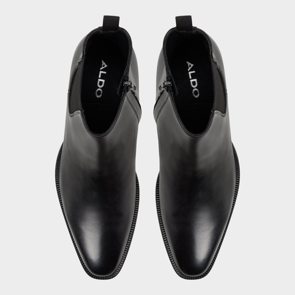 Jako in Black - Chelsea boot, Block heel