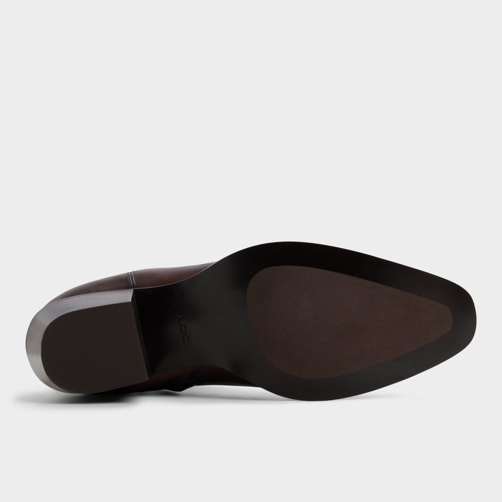 Jako in Brown - Chelsea boot, Block heel