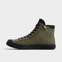 Esttanqueiro in Olive - Lace-up boot, Cup sole