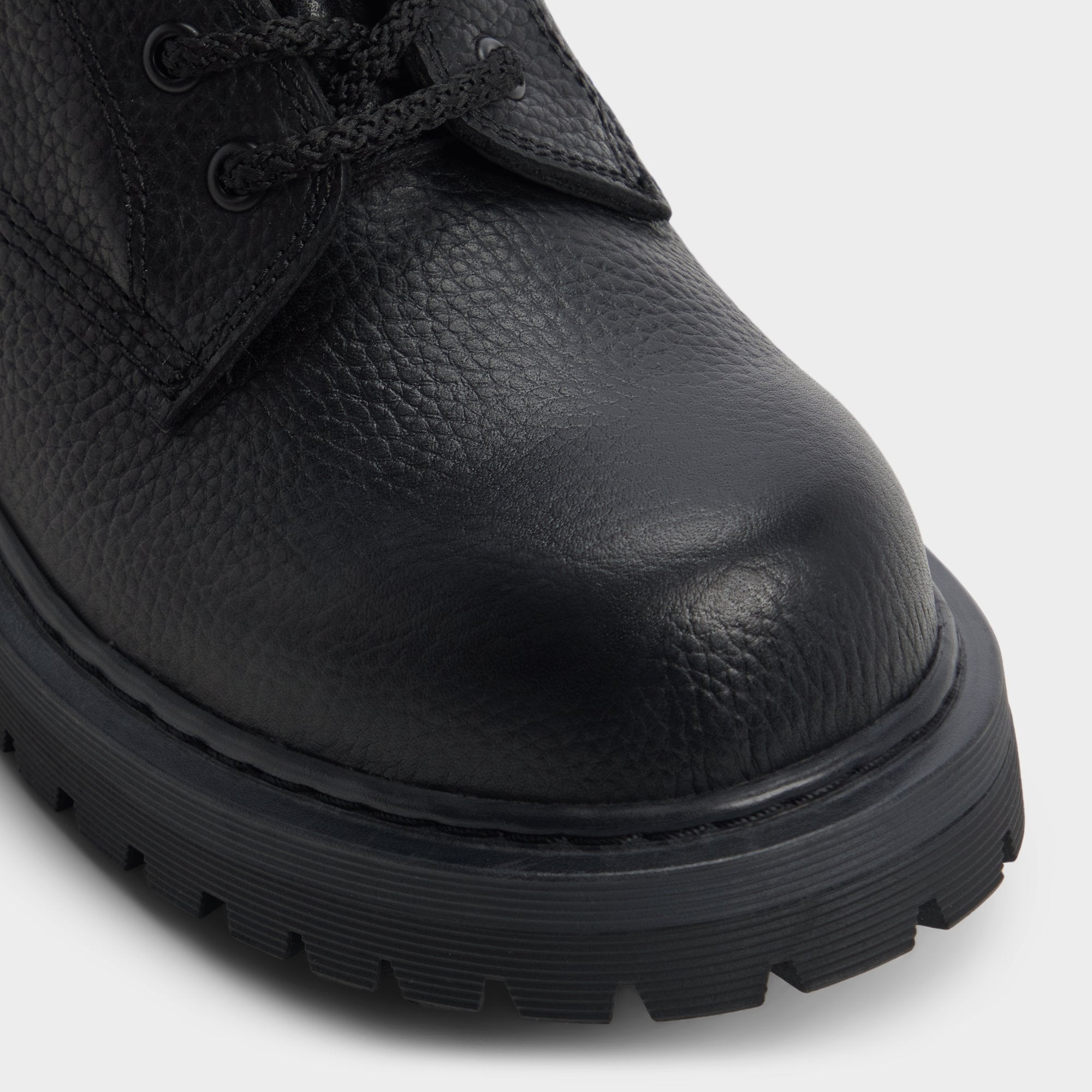 Doublezero in Other Black - Combat boot, Lug sole