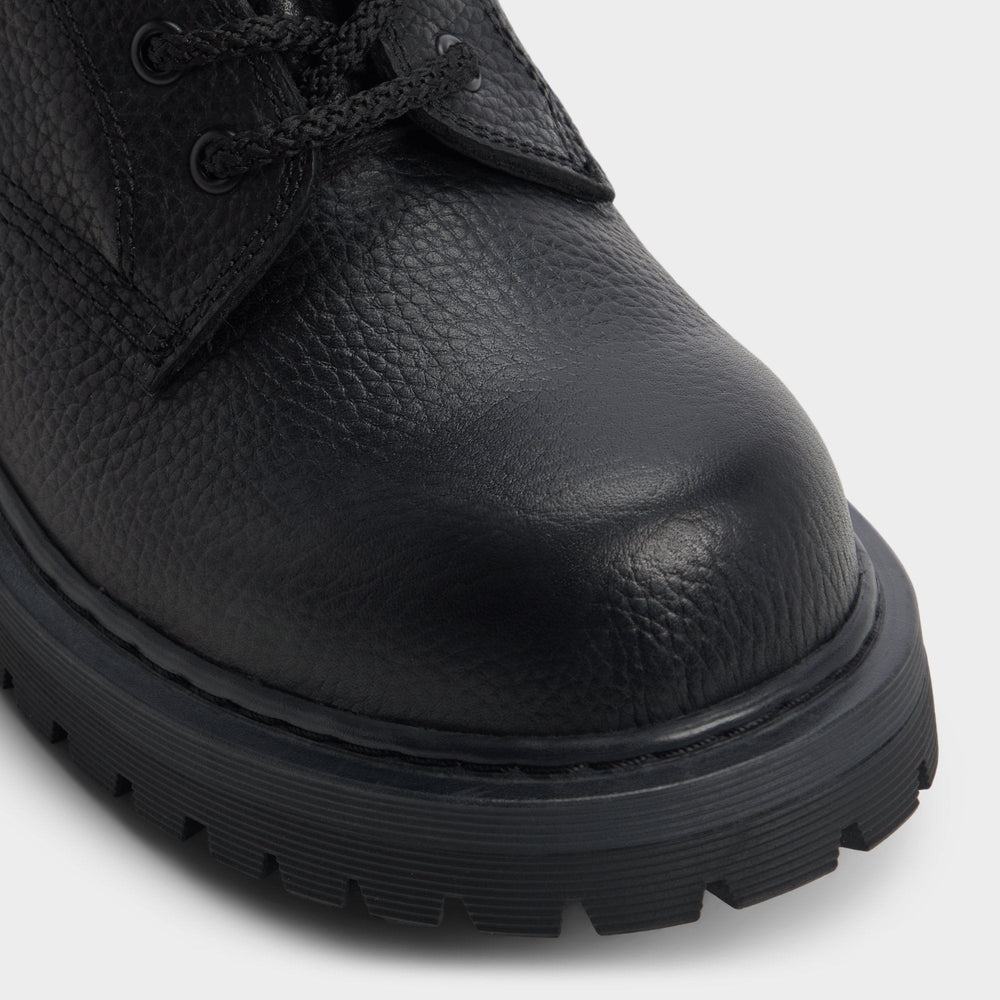 Doublezero in Other Black - Combat boot, Lug sole