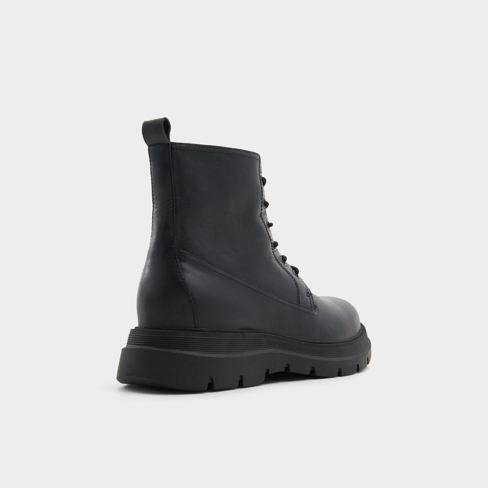 Reish Black Men's Lace-up boots - Lace-up boot, Lug sole