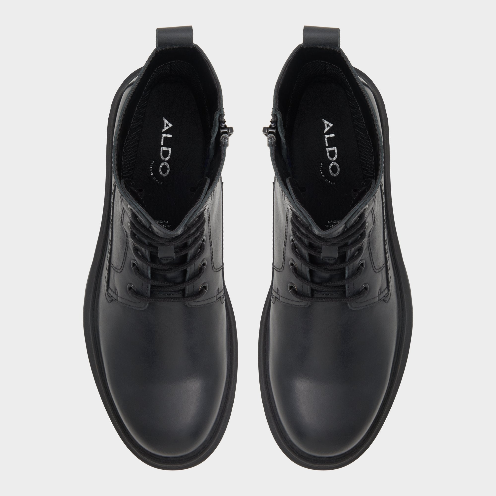 Reish Black Men's Lace-up boots - Lace-up boot, Lug sole