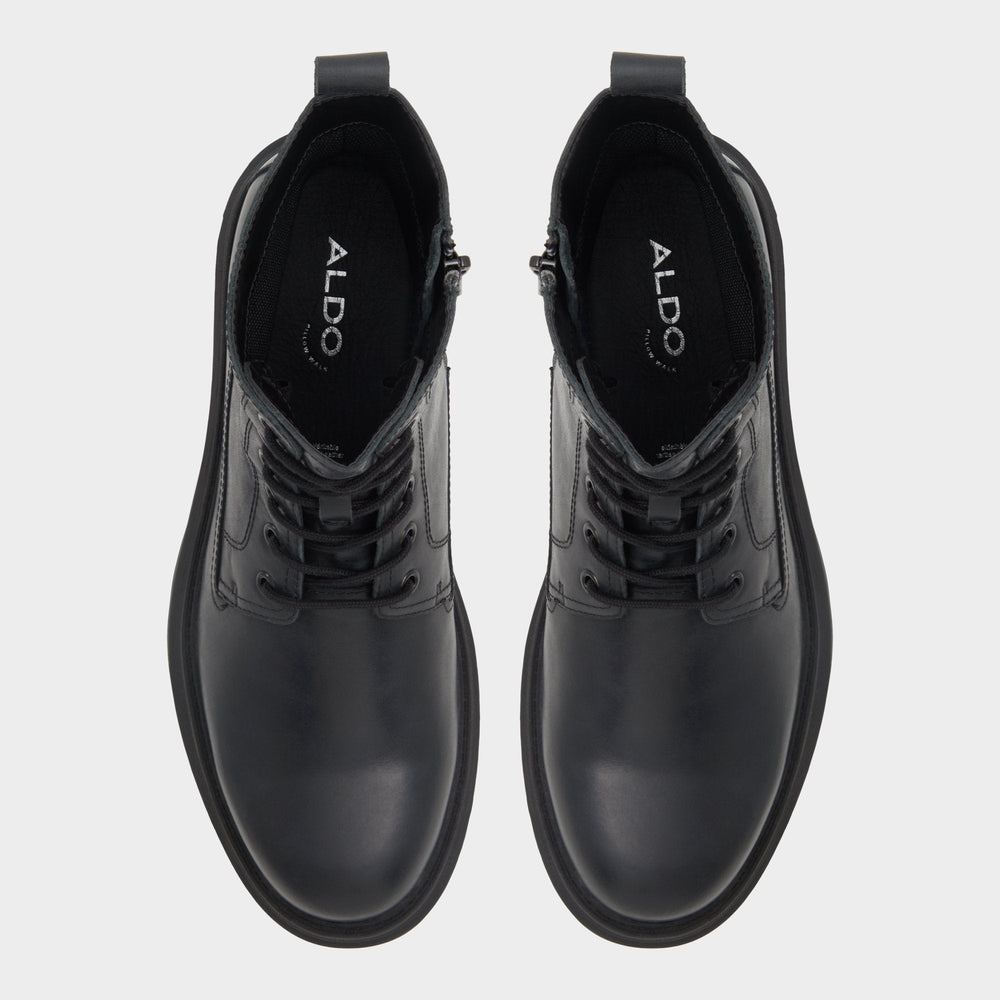 Reish Black Men's Lace-up boots - Lace-up boot, Lug sole