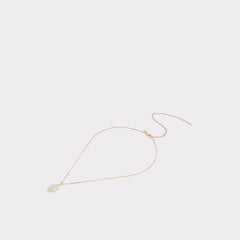 Beauceron Gold/Clear Multi Women's Necklaces - Teardrop necklace