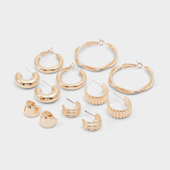 Carenalieta Gold Women's Earrings - Hoop earrings