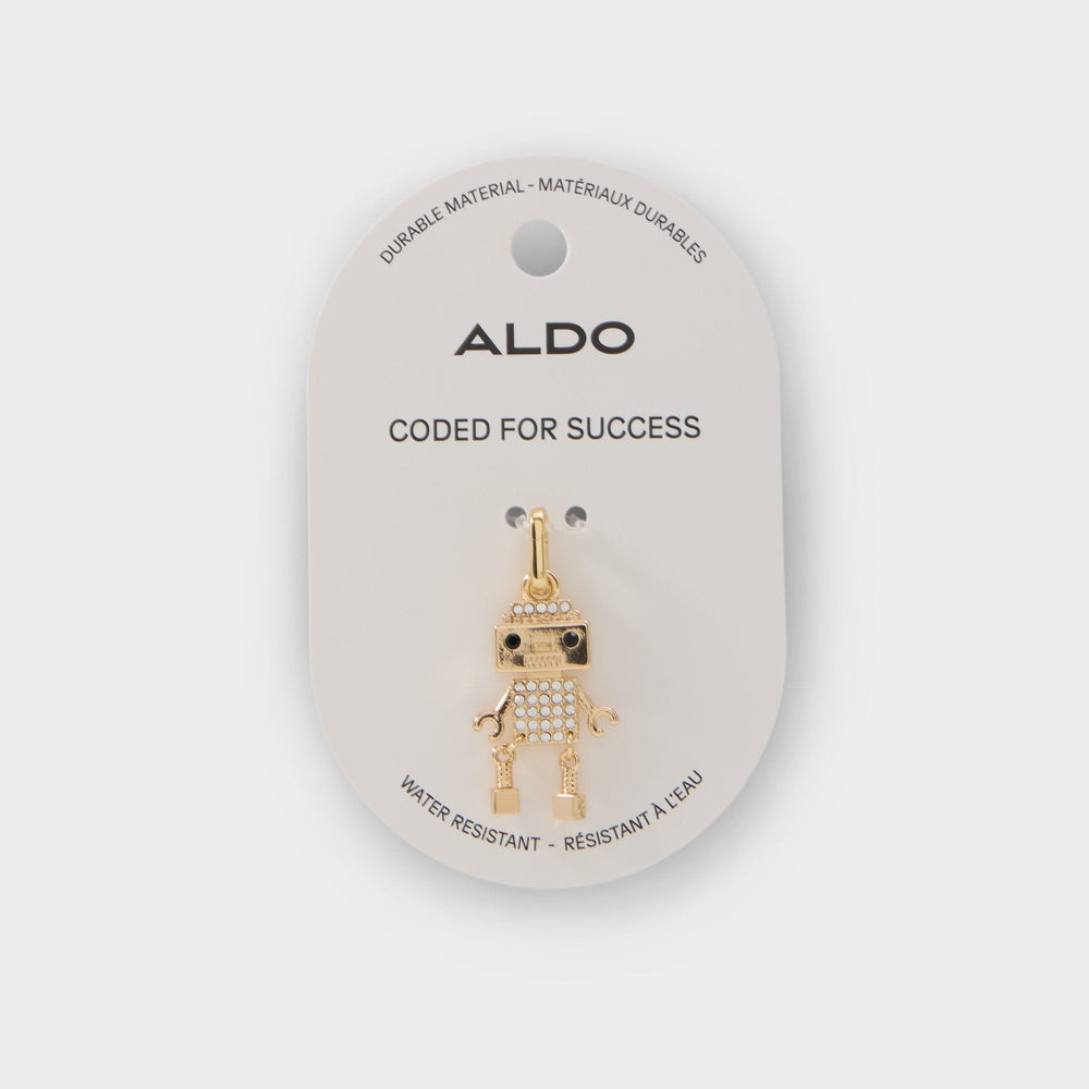 Beepboop in Gold Clear Multi - Jewelry charm