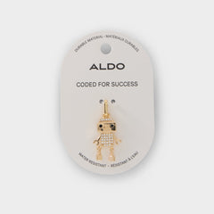 Beepboop in Gold Clear Multi - Jewelry charm