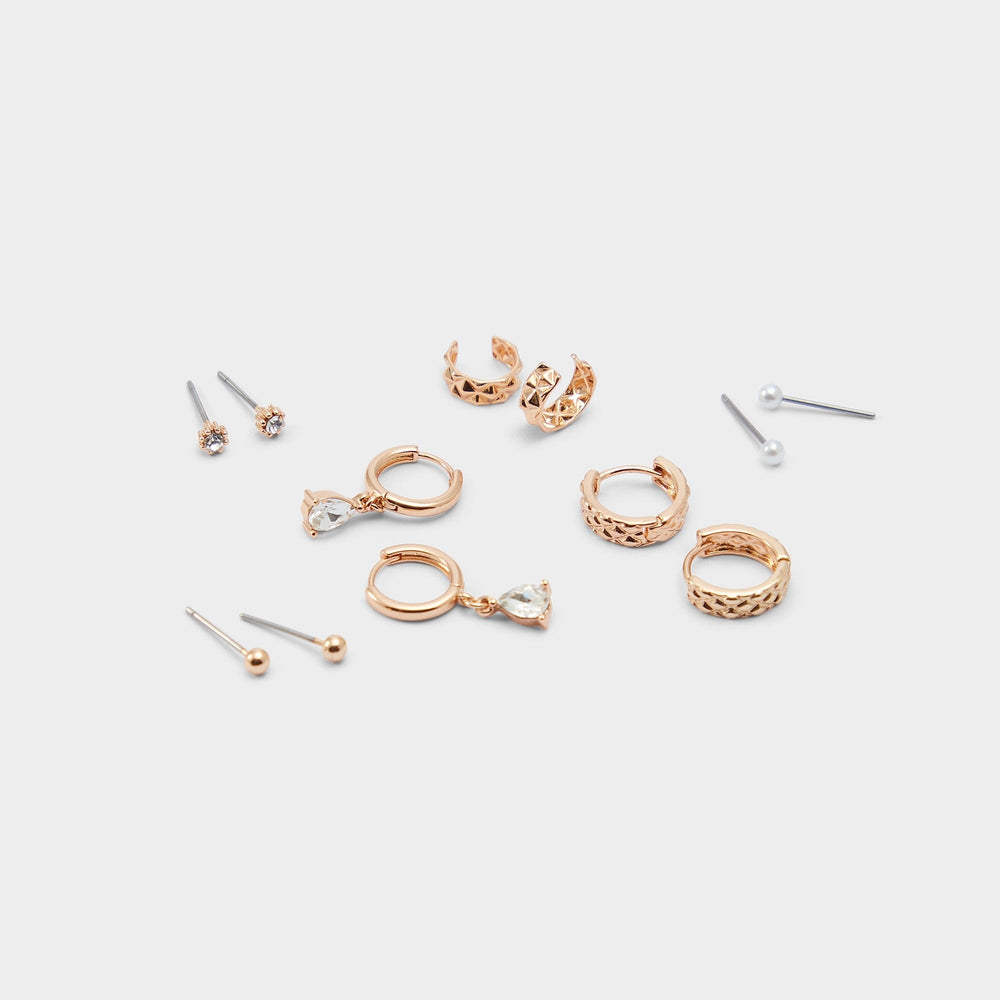 Jullianna Gold/Clear Multi Women's Earrings - Earrings