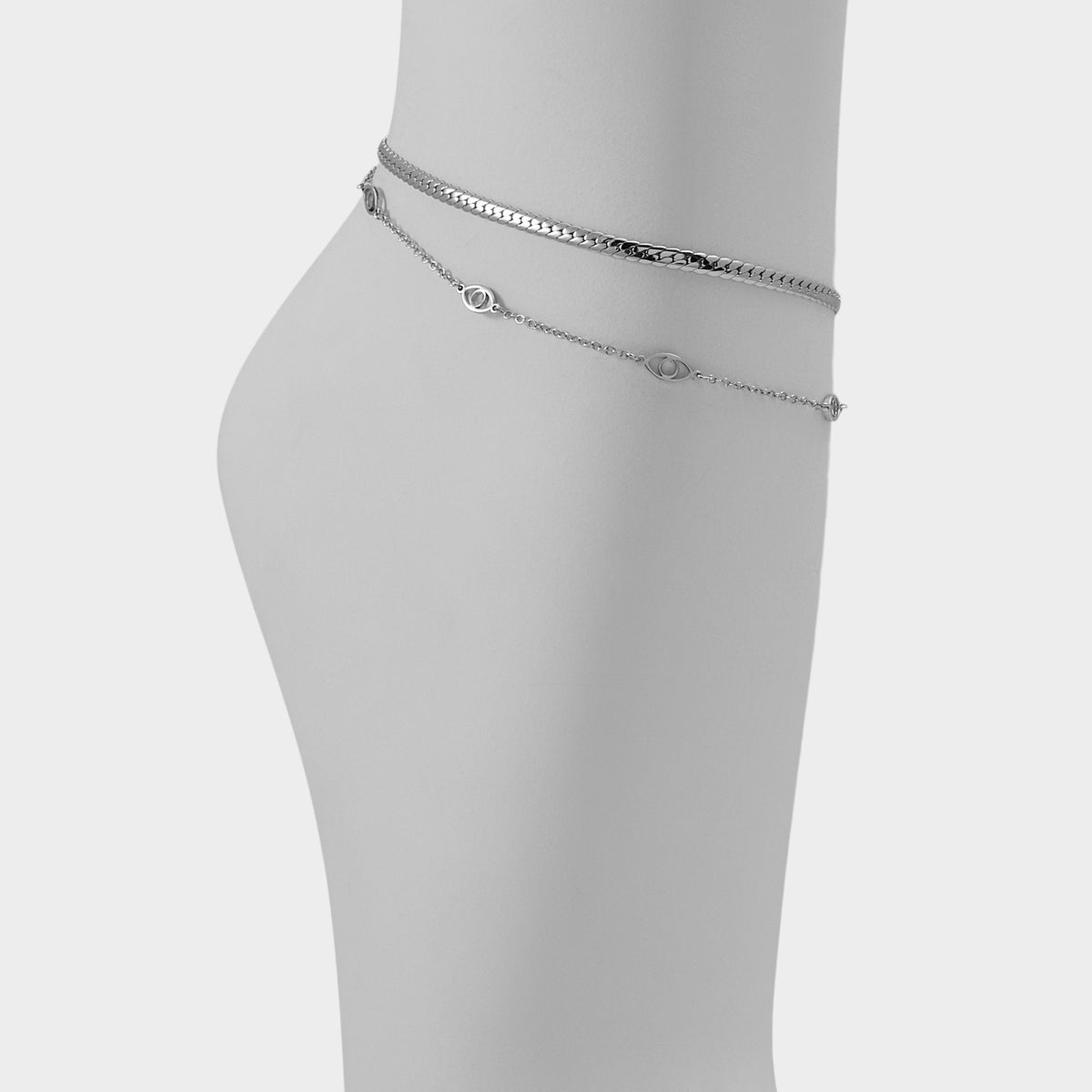Gifted Silver Women's Stainless Steel - Anklet