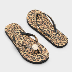 Minarie Other Brown Women's Jelly Sandals & Flip Flops - Flip flop